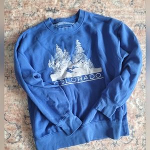 American Eagle blue  "Colorado" sweatshirt